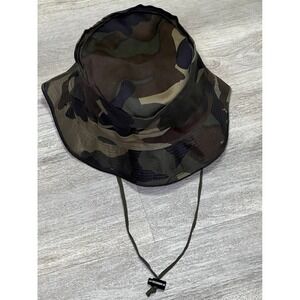 Camo bucket hat large‎